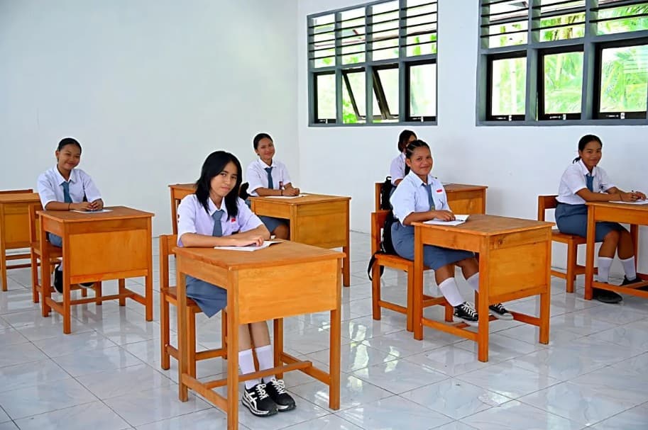 Revitalisasi Sekolah di Pulau Miangas Tingkatkan Fasilitas Pendidikan dan Kepercayaan Masyarakat