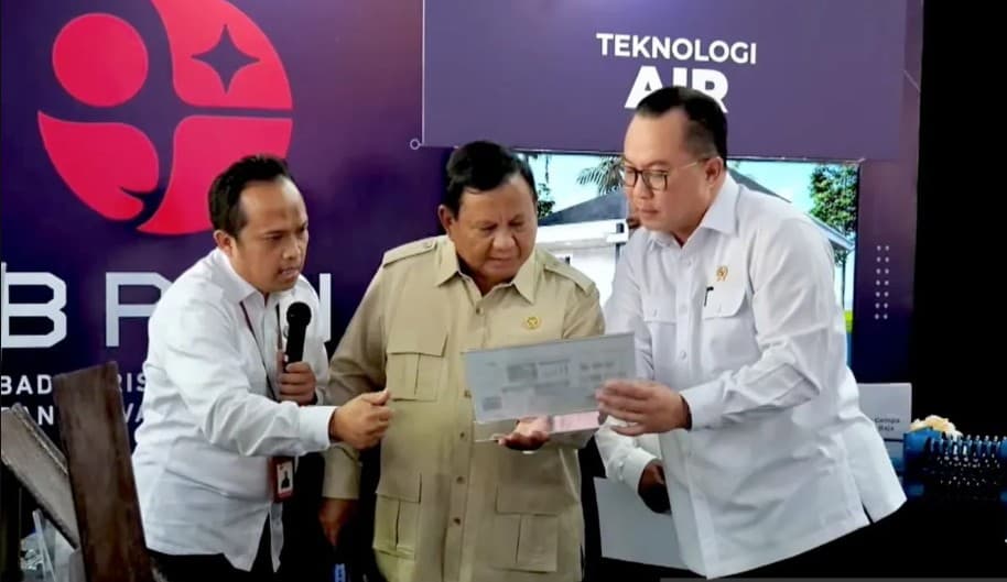 Presiden Prabowo Meninjau Langsung Inovasi BRIN di Istana untuk Mendukung Program Prioritas Nasional