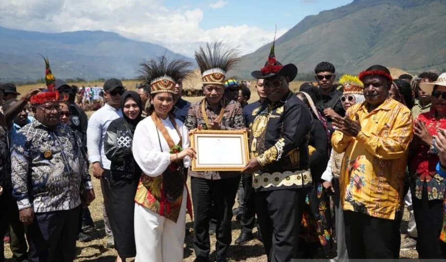 Festival Budaya Lembah Baliem Masuk 10 Besar Karisma Event Nusantara 2026, Kemenpar Beri Penghargaan