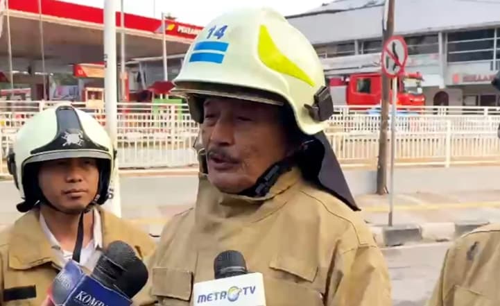 Petugas Masih Mendinginkan Gedung Bapenda DKI untuk Cegah Kebakaran Kembali
