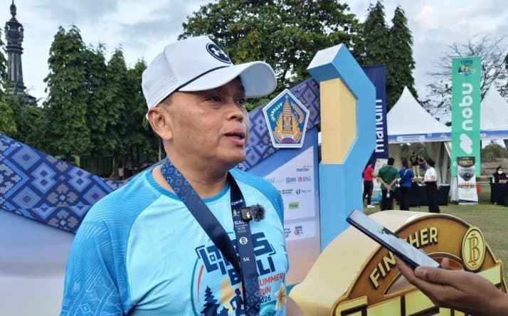 BI Bali Mengolah 400 Ribu Lembar Uang Rusak Menjadi Medali Lomba Lari