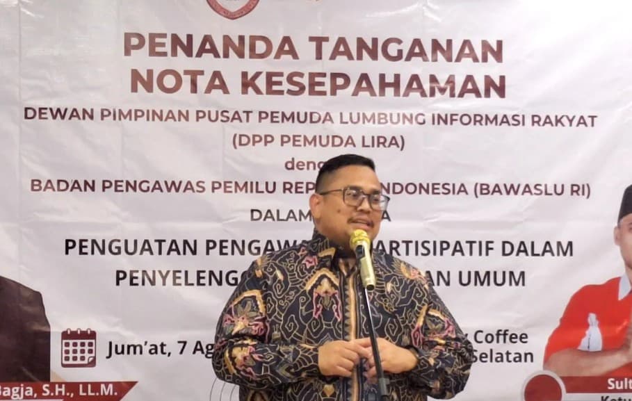 Bawaslu Gandeng Pemuda LIRA, Siapkan 1.000 Relawan Awasi Pemilu 2029 di 27 Provinsi