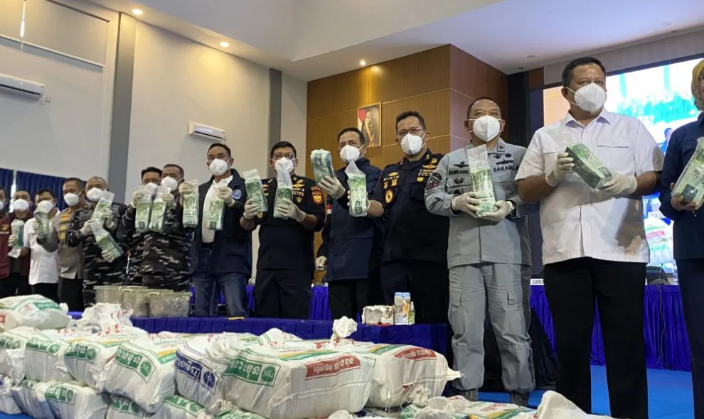 TNI AL Gagalkan Penyelundupan 1,3 Ton Ketamin Senilai Rp2,1 Triliun dari Kapal Asing di Kepri