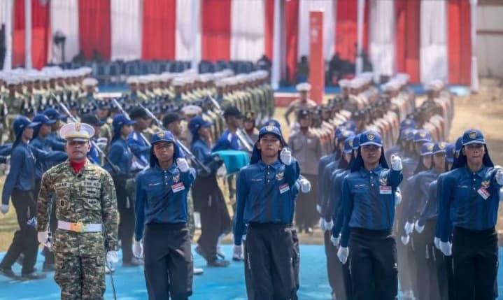 76 Calon Paskibraka Nasional Menjalani Latihan Ketat Jelang HUT Ke-81 RI