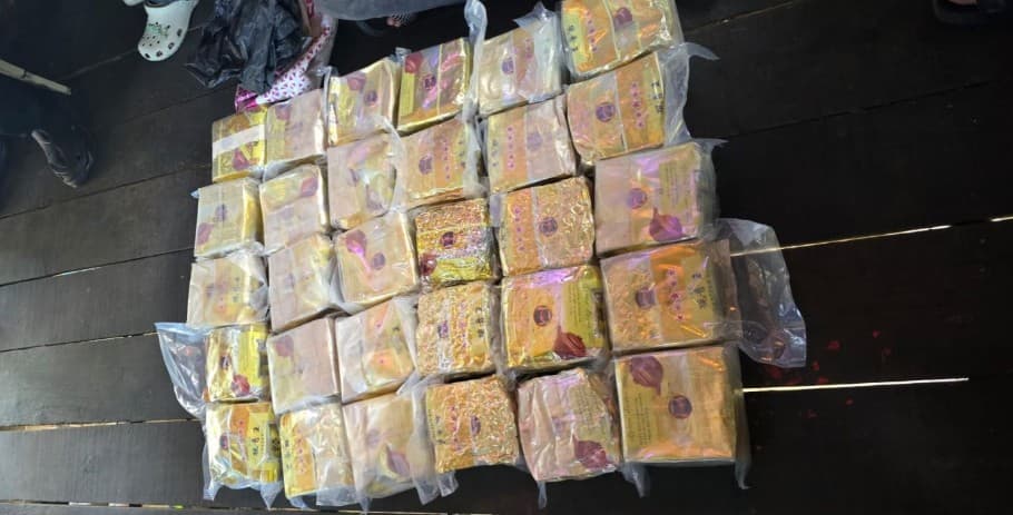 Bea Cukai dan Polri Temukan 30 Kilogram Sabu dalam Kemasan Teh Tiongkok di Perairan Asahan
