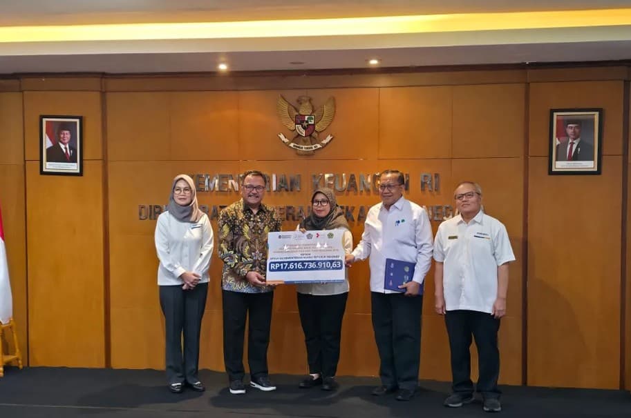 Asuransi Jasindo Bayar Klaim Rp17,6 Miliar untuk Pemulihan Aset Kementerian Agama Terdampak Bencana
