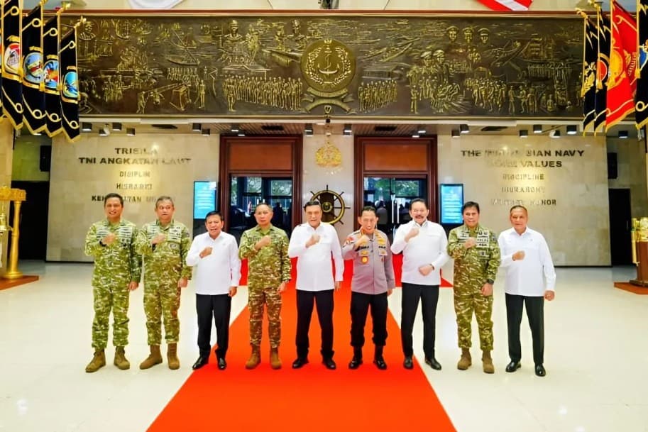 Kapolri dan Pimpinan Lembaga Negara Perkuat Koordinasi Jaga Stabilitas Nasional