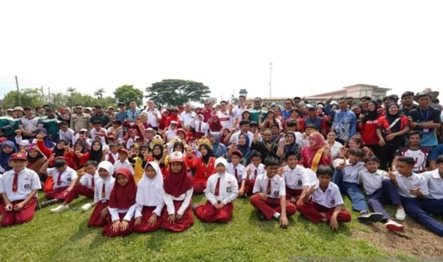 KJRI Kuching Meriahkan HUT Ke-81 RI Bersama Ratusan WNI di Sarawak
