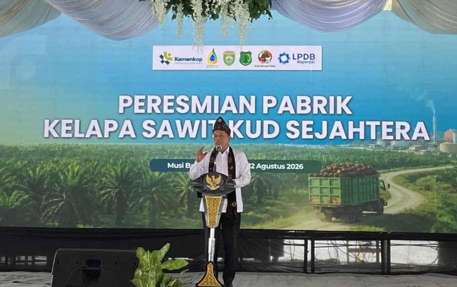 KUD Sejahtera Bangun Pabrik CPO Rp100 Miliar, Pemerintah Siapkan Jadi Model Hilirisasi Sawit Koperasi
