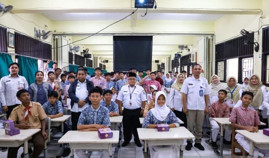 Kesbangpol Jakarta Pusat dan BNN Bentengi Pelajar dari Narkoba lewat Program Sekolah Bersinar