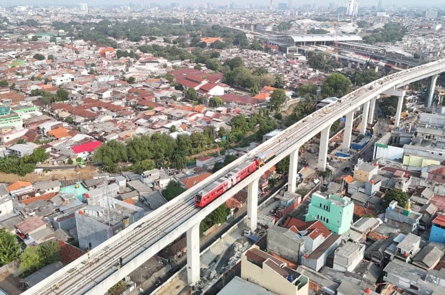 LRT Kelapa Gading-Manggarai Siap Diresmikan 26 Agustus, Jakpro-DJKA Intensifkan Pengujian