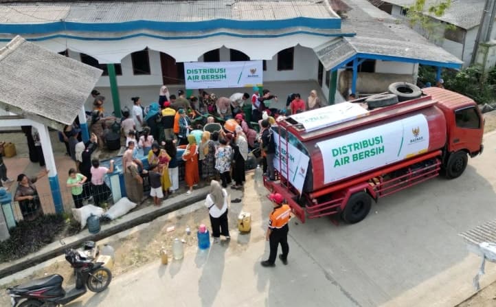 Baznas Salurkan 1,5 Juta Liter Air Bersih, Puluhan Ribu Warga di Pelosok Indonesia Terjangkau