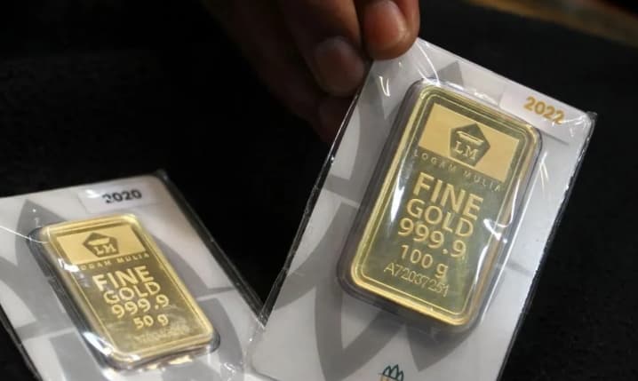 Harga Emas Antam Anjlok Rp30.000, Kini Dibanderol Rp2,68 Juta per Gram