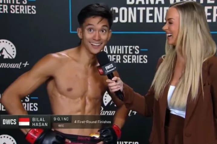 Bilal Hasan Tumbangkan Mridul Saikia dalam 45 Detik dan Raih Kontrak UFC