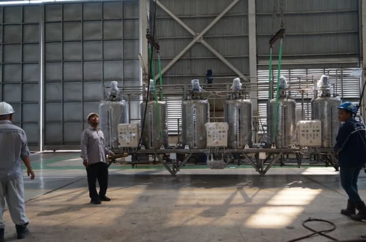 Barata Indonesia Kirim Reaktor B100 ke Kalimantan Selatan untuk Perkuat Energi Terbarukan Nasional