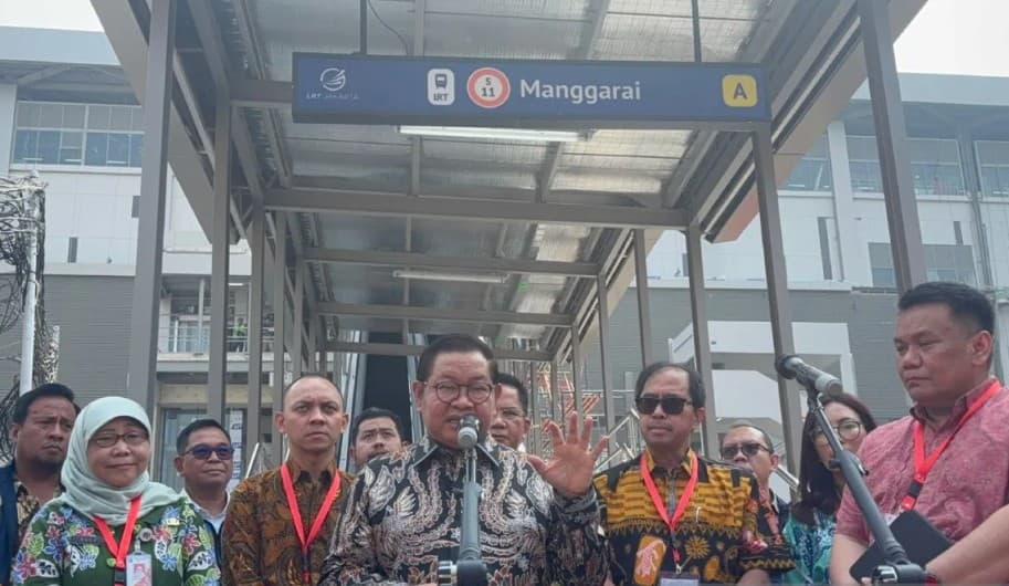 Progres LRT Velodrome-Manggarai Tembus 97,99 Persen, Pramono Targetkan Rampung 20 Agustus