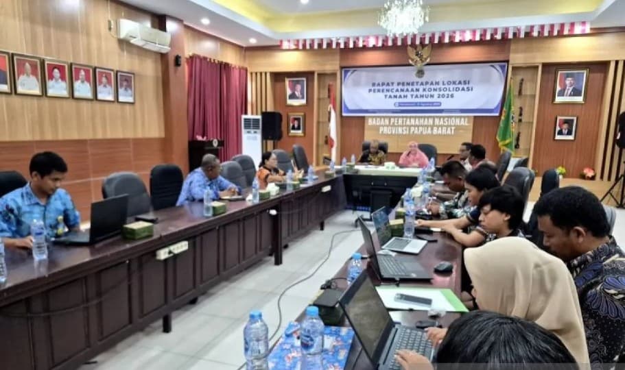 BPN Papua Barat Tetapkan Kampung Aimasi Jadi Lokasi Konsolidasi Tanah, Sasar 100 Bidang