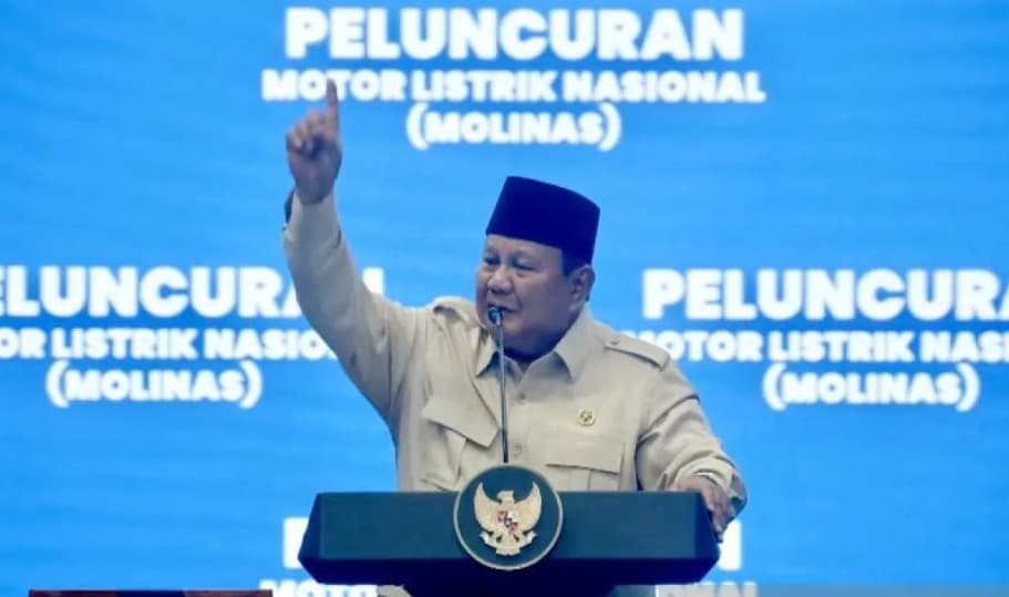 Presiden Prabowo Resmikan MOLINAS, Dorong Motor Listrik Nasional Kurangi Ketergantungan BBM Impor