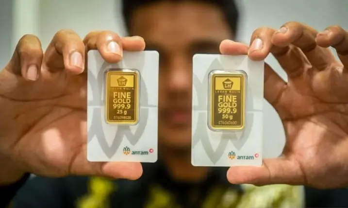 Harga Emas Galeri24, Antam, dan UBS di Pegadaian Kompak Turun Jumat Ini