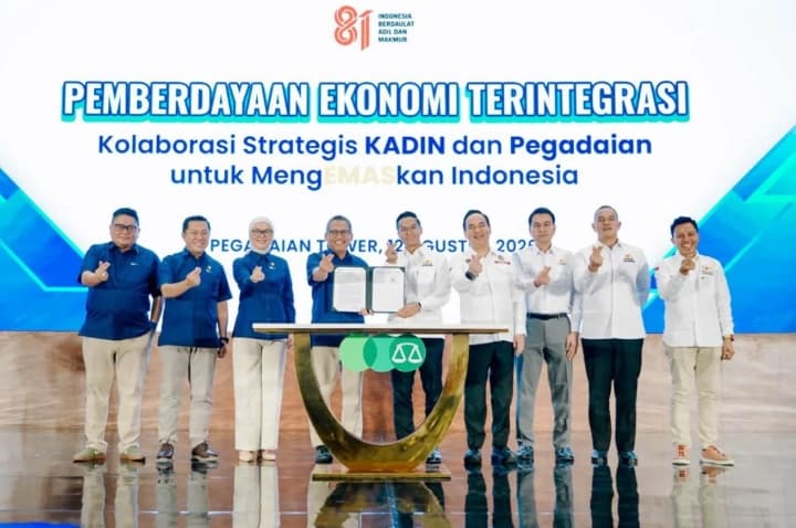Pegadaian dan Kadin Indonesia Berkolaborasi Perluas Ekosistem Emas serta Akses Pembiayaan