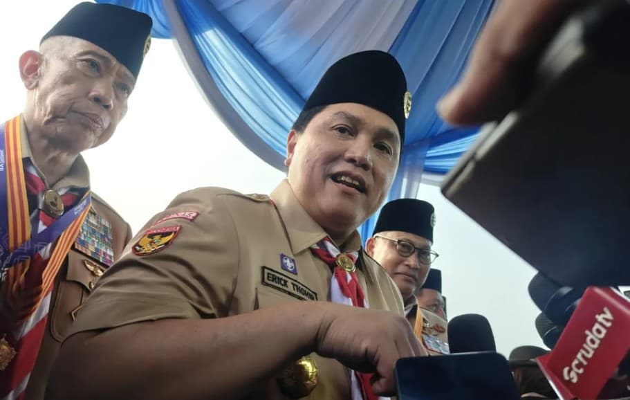Erick Thohir Tegaskan Pramuka Masuk Struktur Inti Pendidikan untuk Perkuat Karakter Generasi Muda