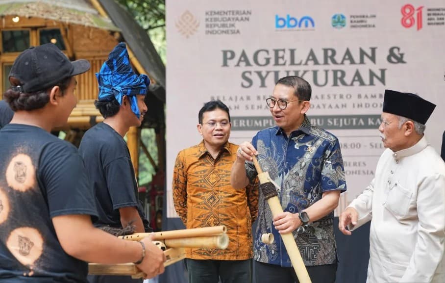 Program Belajar Bersama Maestro Kenalkan Kekayaan Bambu Indonesia kepada Generasi Muda
