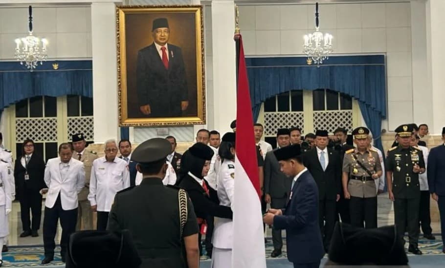 Gibran Kukuhkan 76 Anggota Paskibraka 2026, Siap Bertugas pada HUT Ke-81 RI