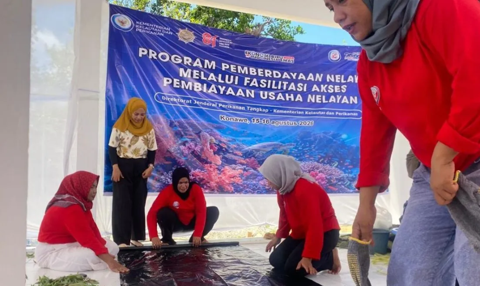KKP Melatih 120 Keluarga Nelayan di Konawe untuk Memperkuat Ekonomi Pesisir