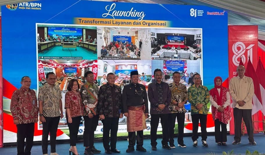 ATR/BPN Luncurkan Tiga Transformasi Layanan Pertanahan, Pengukuran Ditargetkan Tuntas 12 Hari