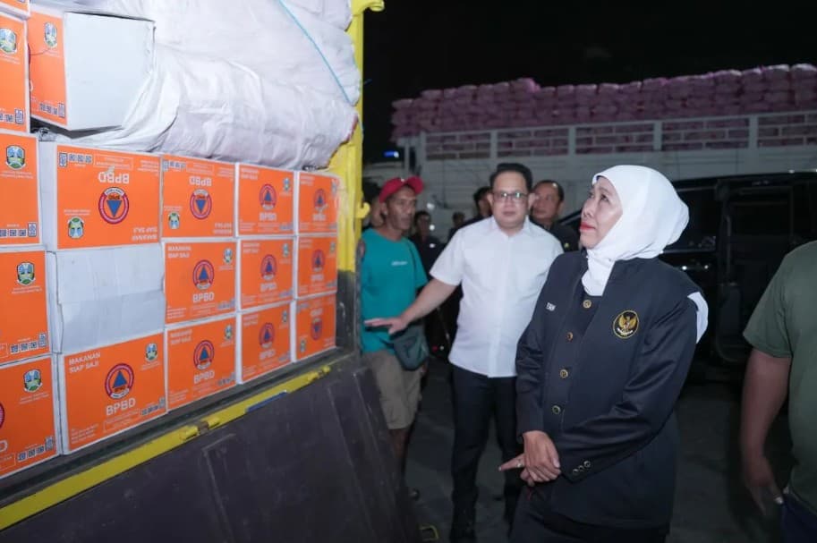 Jawa Timur Kerahkan Tim SAR dan Kirim Bantuan hingga 100 Ton untuk Korban Gempa NTT