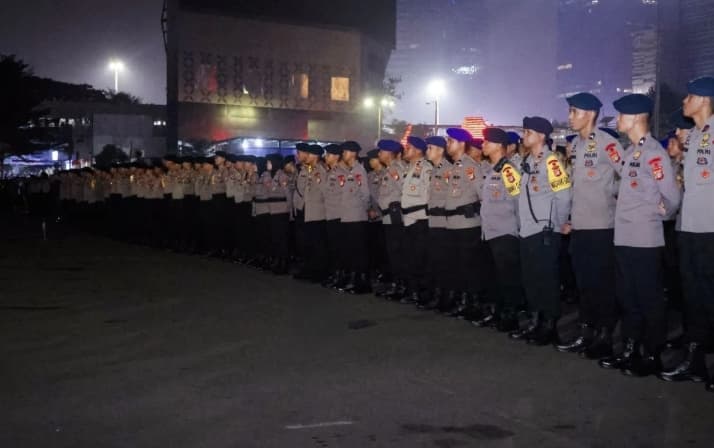 Polda Metro Jaya Kerahkan 13.859 Personel untuk Amankan Perayaan HUT Ke-81 RI di Jakarta