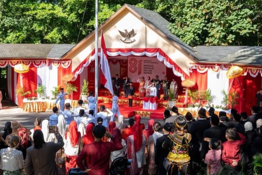 Reog Ponorogo Meriahkan HUT ke-81 RI di Washington DC, Diaspora Indonesia Jaga Budaya di Amerika