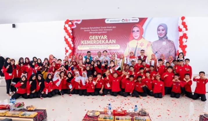 Fatma Saifullah Motivasi 401 Siswa Sekolah Rakyat Lampung agar Rajin Belajar dan Berani Bercita-cita