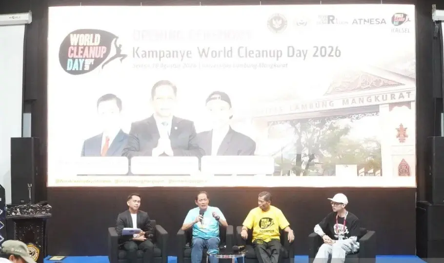 Wamenko Pangan Luncurkan Kampanye Nasional Ajak Pemuda Indonesia Merdeka dari Sampah