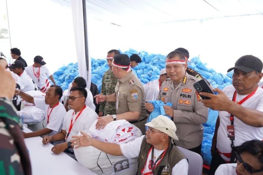 Forkopimko Jakarta Utara Gelar Jamuan Rakyat Serentak di Sembilan Lokasi, Warga Antusias Rayakan HUT ke-81 RI