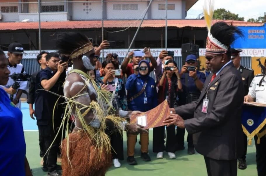 Pemprov Papua Selatan Serahkan Remisi kepada 418 Warga Binaan Lapas Merauke pada HUT ke-81 RI