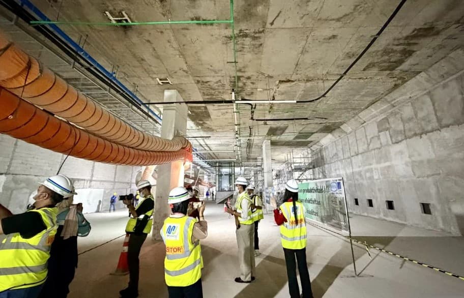 PT ITJ Kejar Progres Ruang Multifungsi Stasiun MRT Bundaran HI Capai 24 Persen pada Agustus 2026