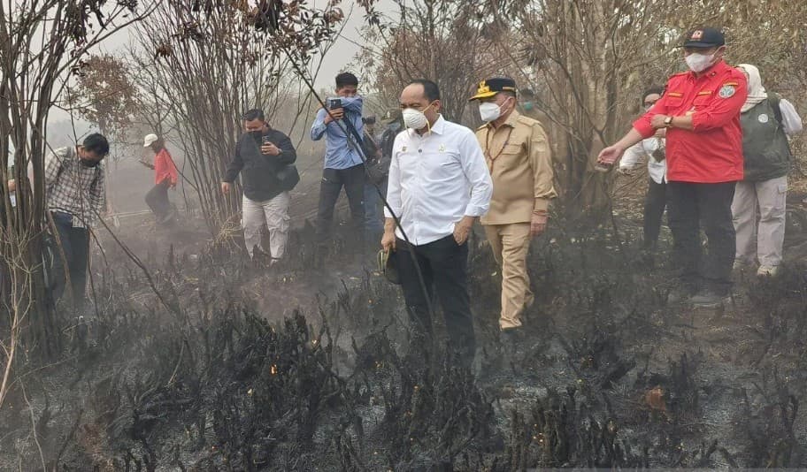 Menhut Raja Juli Nilai OMC Jadi Langkah Ideal Tangani Karhutla di Kalimantan Tengah