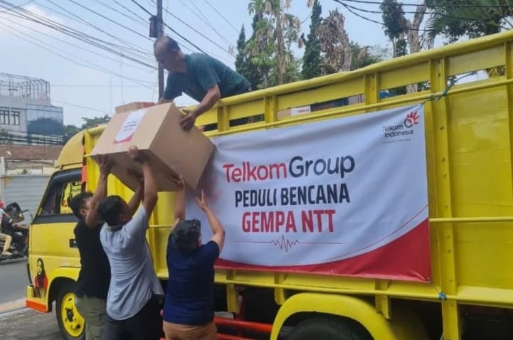 Telkom Pulihkan 100 Persen Konektivitas Digital di NTT dalam Tiga Hari Pascagempa