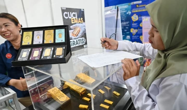Harga Emas Galeri24, Antam, dan UBS di Pegadaian Kompak Turun pada Hari Rabu