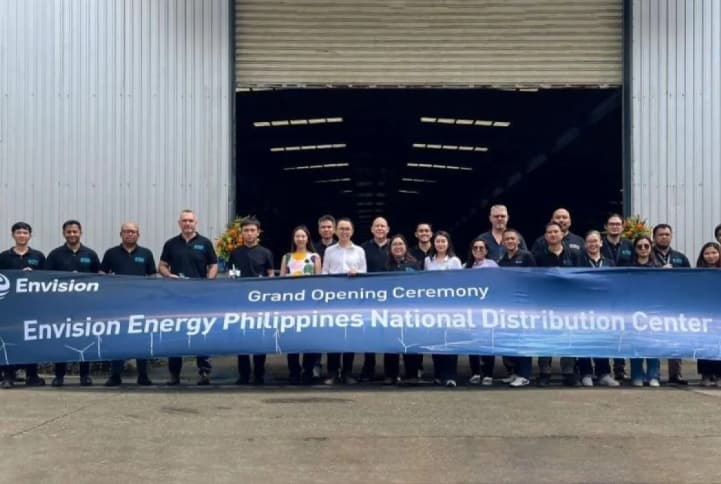 Envision Energy Resmikan Pusat Distribusi di Filipina untuk Perkuat Layanan Energi Asia Tenggara