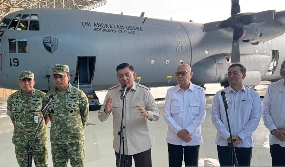 Menhan Sjafrie Dorong MRO Kertajati Jadi Pusat Perawatan Pesawat Tempur TNI AU