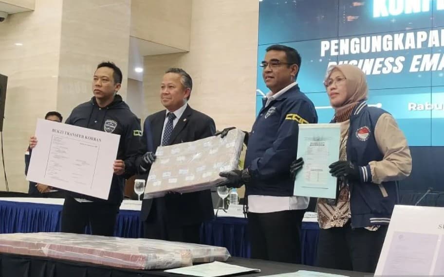 Bareskrim Bongkar Modus Business E-mail Compromise, Perusahaan AS Rugi 350.325 Dolar