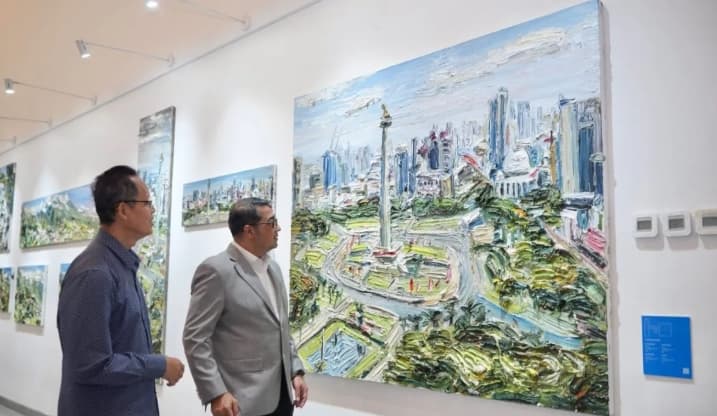 Pameran SBY Art Community Memperkuat Diplomasi Budaya dan Membuka Kolaborasi Seniman Global