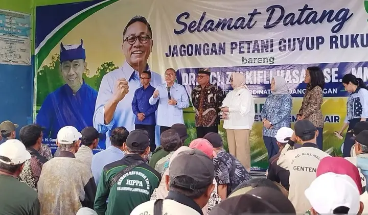 Menko Pangan Zulkifli Hasan Mengawal Aspirasi Petani Banyuwangi soal Irigasi hingga Normalisasi Saluran