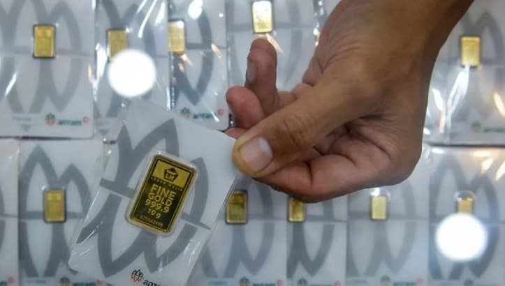 Harga Emas Antam Meroket Rp80.000 dan Menembus Rp2,725 Juta per Gram