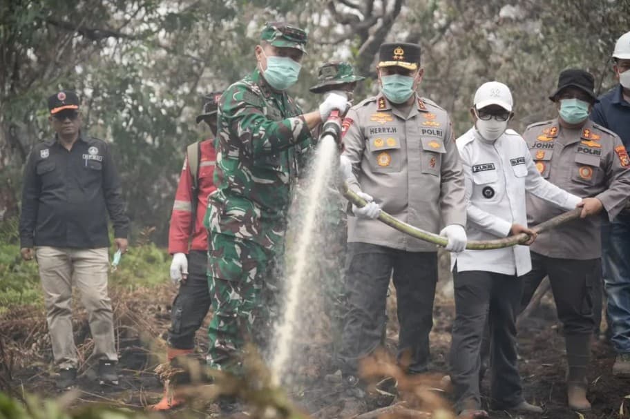 Karhutla Kerumutan Capai 300 Hektare, Manggala Agni Tambah Personel untuk Tangani Kebakaran di Riau