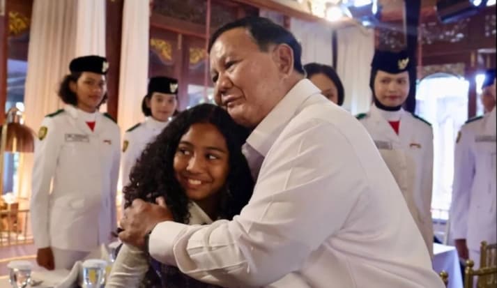 Presiden Prabowo Undang Petugas Upacara HUT Ke-81 RI ke Hambalang dan Berikan Apresiasi
