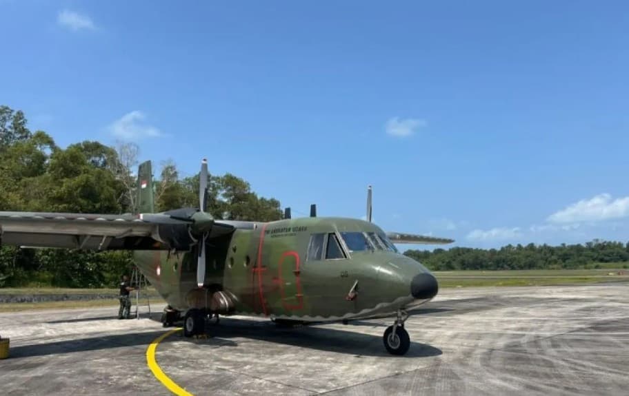 TNI AU Kerahkan Tiga Pesawat Casa NC-212 untuk Perkuat Penanganan Karhutla di Kalimantan