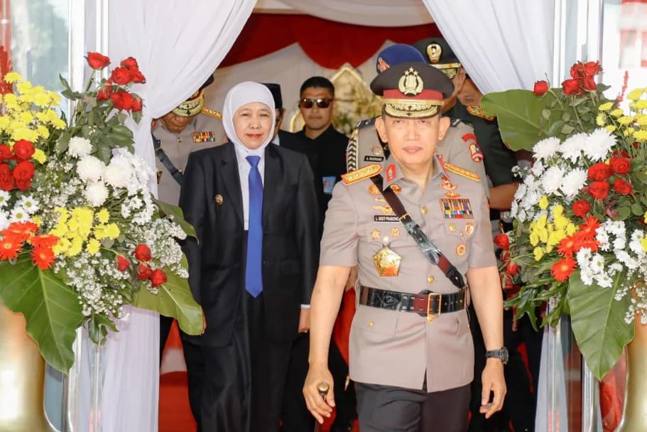 Khofifah Ajak Polri Teruskan Semangat Pengabdian Moehammad Jasin lewat Pelayanan Humanis